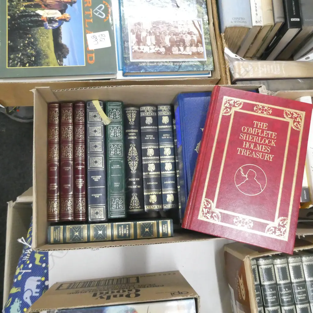 BOX LOT ASST. CLASSIC NOVELS  Image 1++