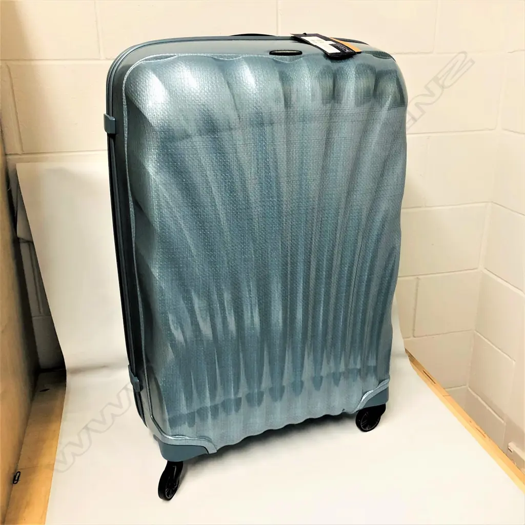 SAMSONITE AS NEW SUITCASE 'ICE BLUE' Image 1++