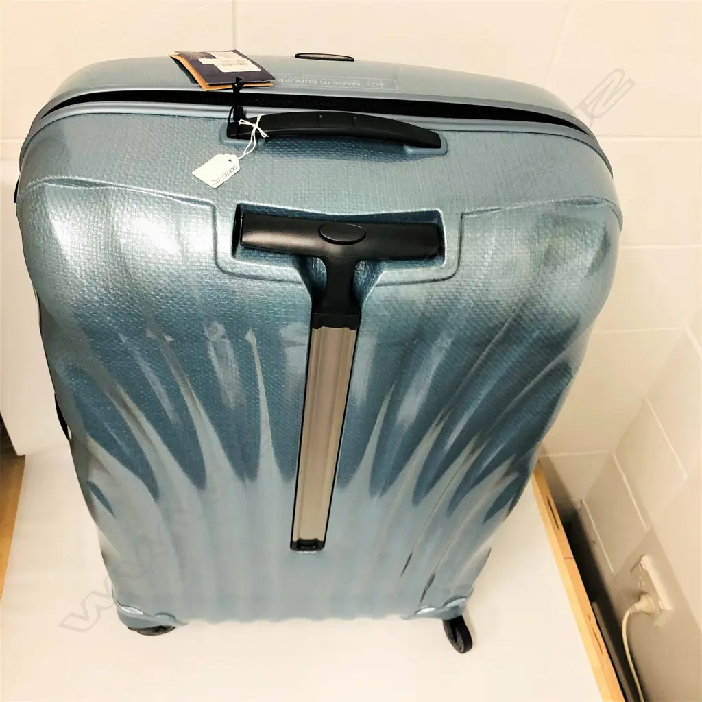 SAMSONITE AS NEW SUITCASE 'ICE BLUE' Image 1++