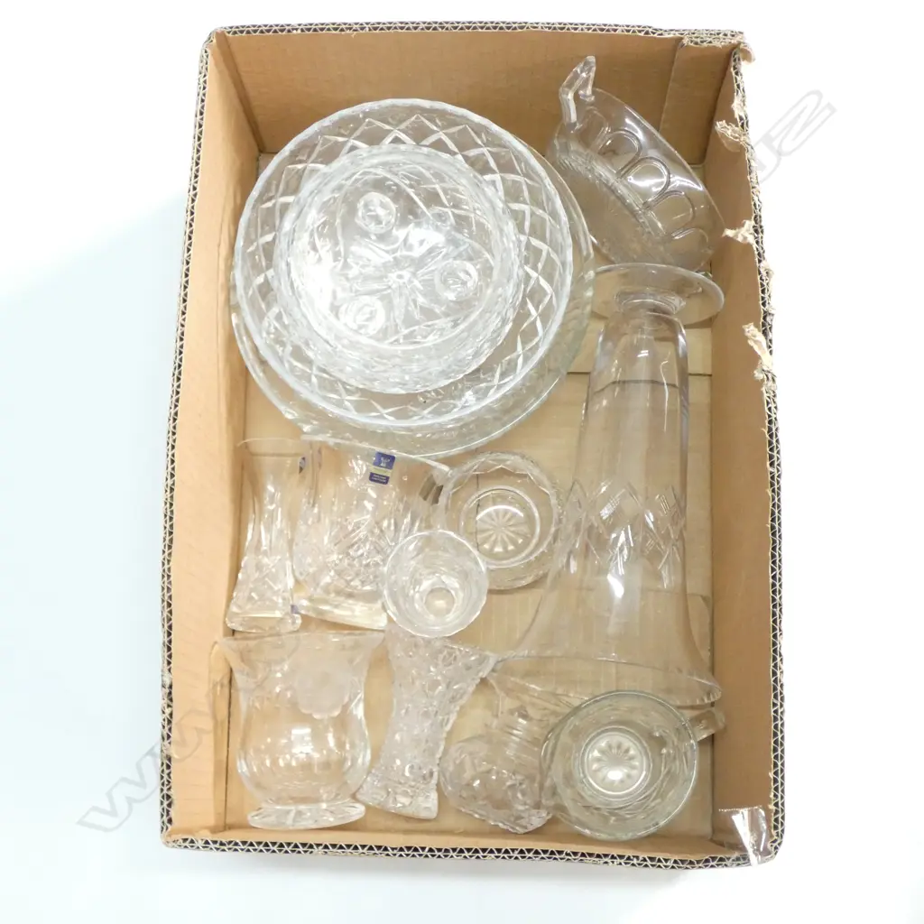 LG BOX LOT QUALITY CRYSTAL & GLASS Image 1++