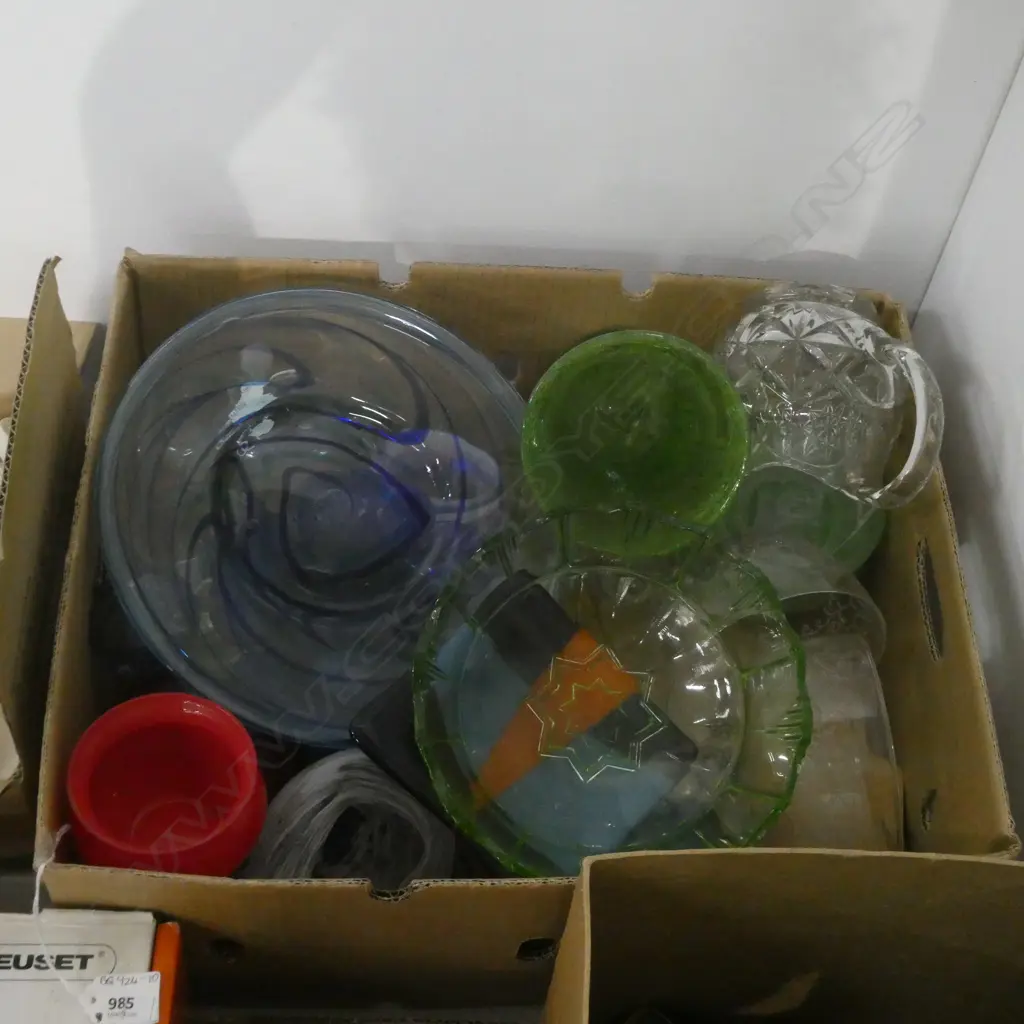 BIG BOX LOT ASSORTED GLASS Image 1++