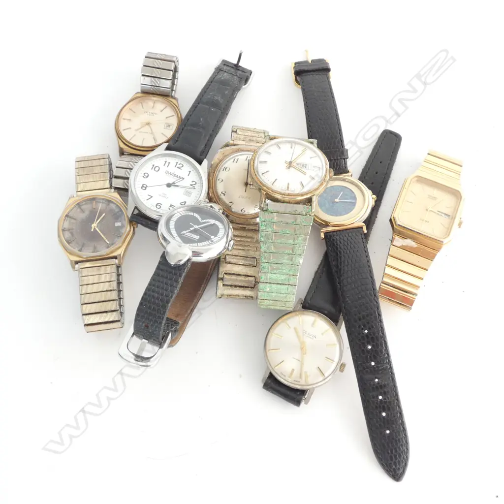 BAG OF 10 VINTAGE WRISTWATCHES Image 1++