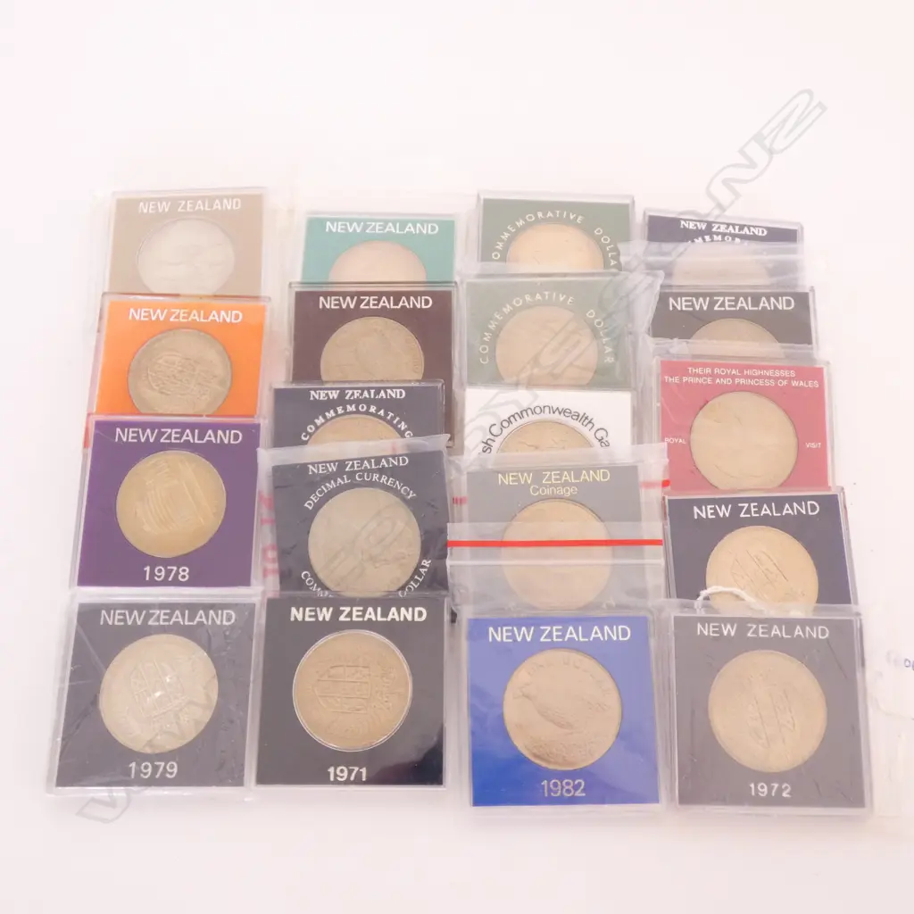 18 NZ DOLLAR COMMEMORATIVE COINS  Image 1++