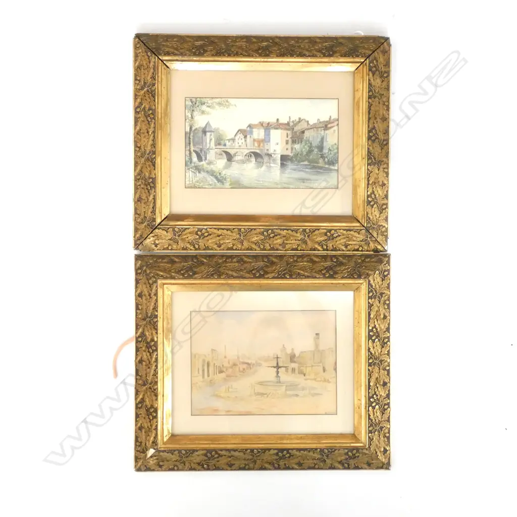 PR W/C IN 19thC GILT FRAMES OAK LEAF DESIGN 380 X 440MM OVERALL  Image 1++