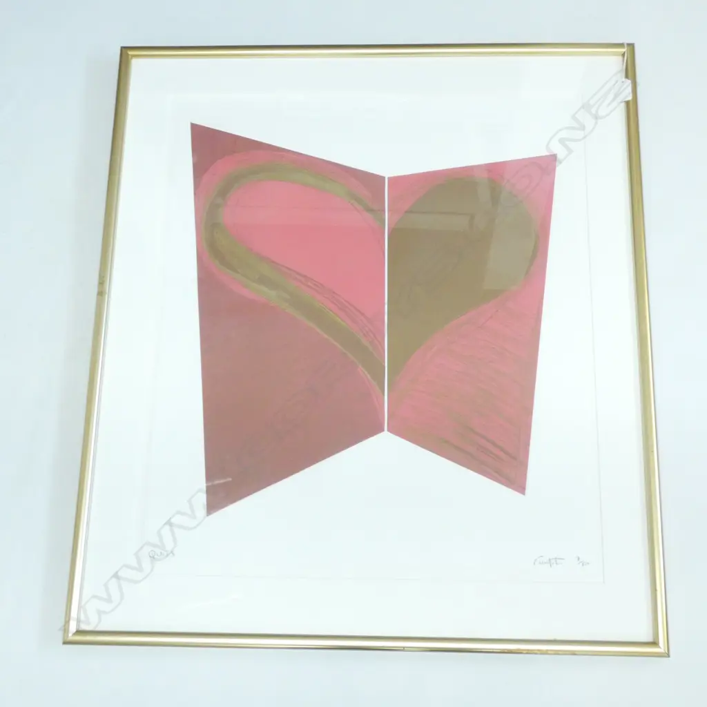 RODNEY FUMPSTON, (b.1947)  ETCHING 7/50, 'QUITS'  660 x 570mm Image 1++