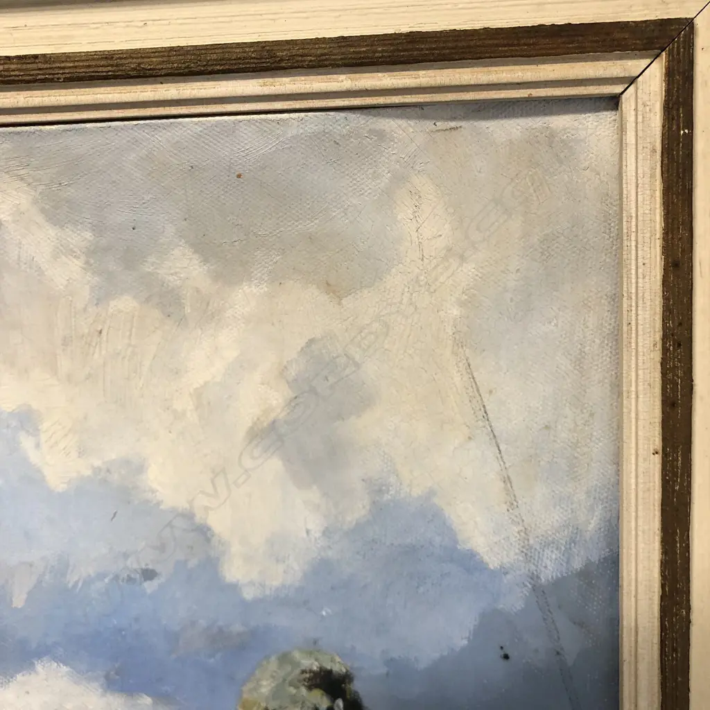 TED LATTEY OIL 'RUAPEHU FROM NEAR RUAMATA ?' Image 1++