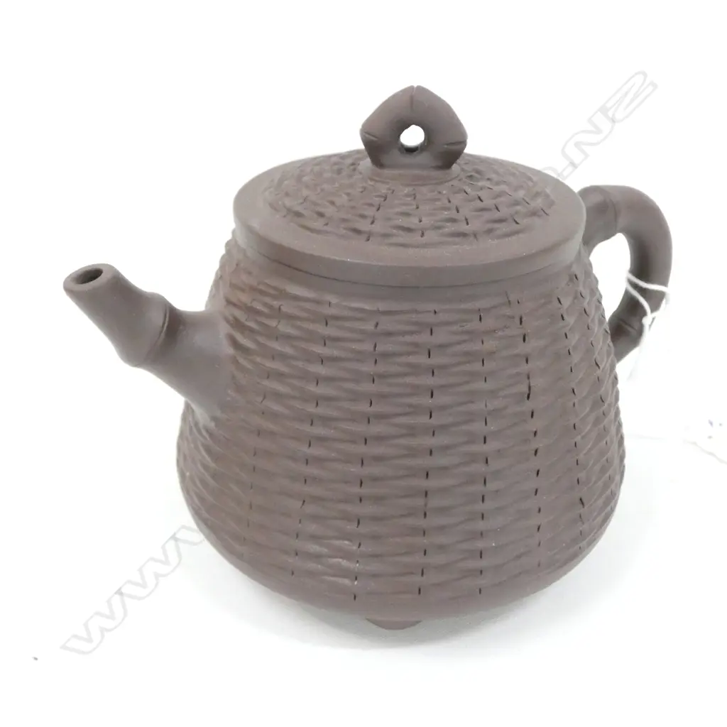 CHINESE ZISHA TEAPOT L. 155MM  Image 1++