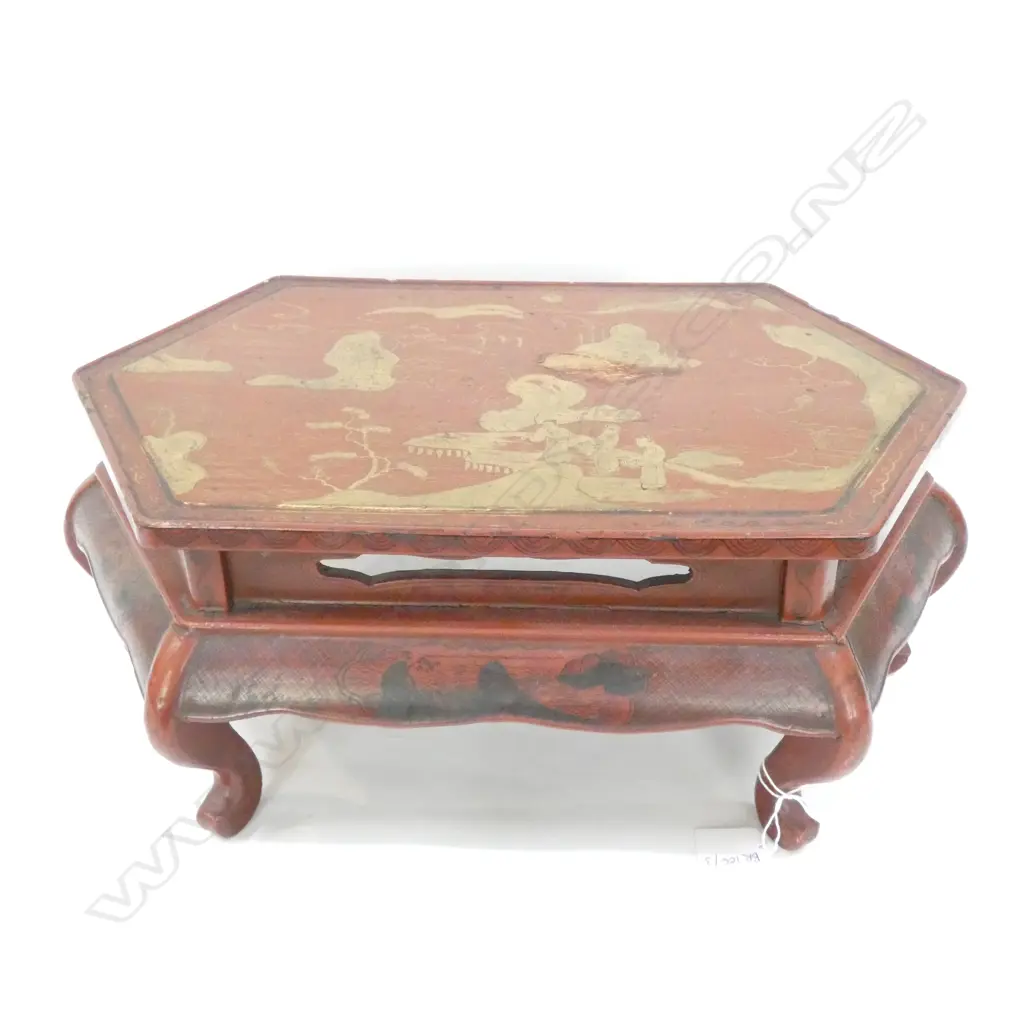 LACQUERED CHINESE STAND L. 470MM Image 1++