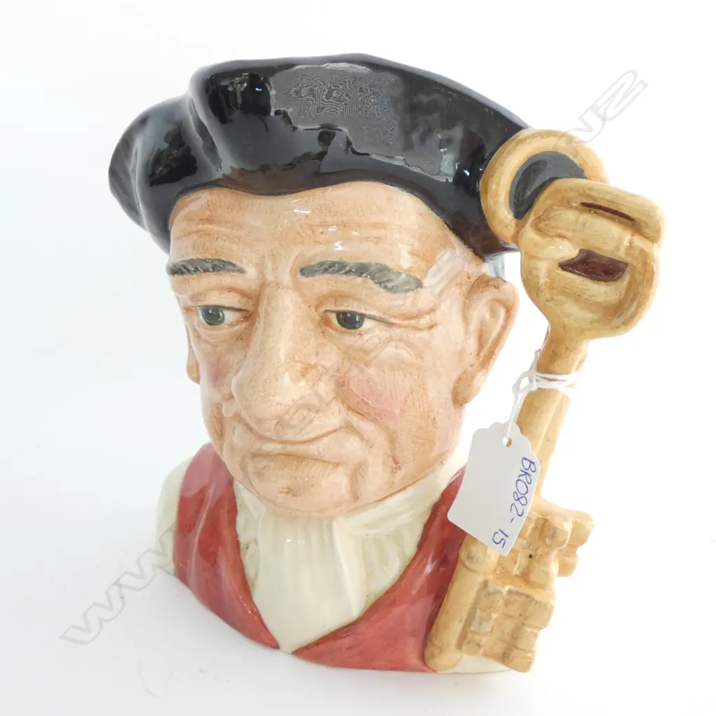 ROYAL DOULTON TOBY CHARACTER JUG - GAOLER D6570 H.185 Image 1++