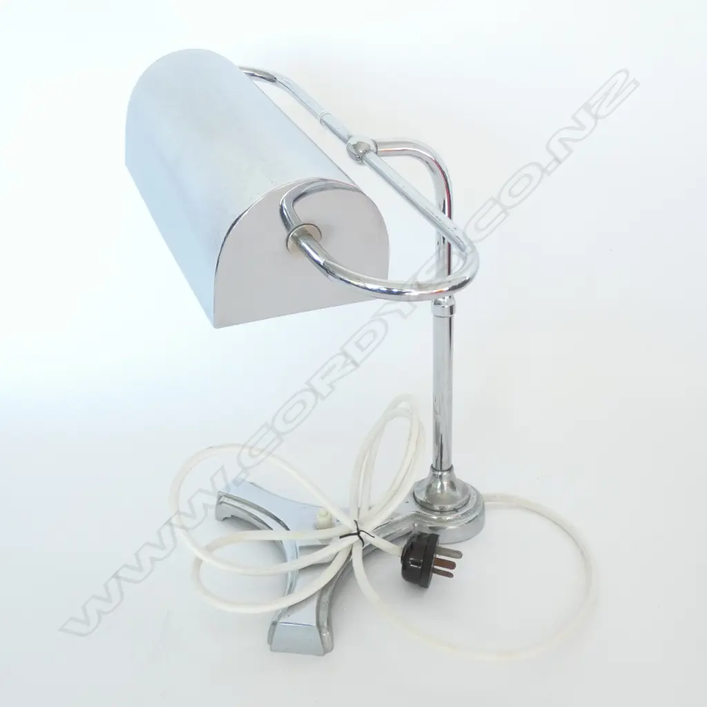 VINTAGE CHROMED TABLE LAMP H. 360MM Image 1++