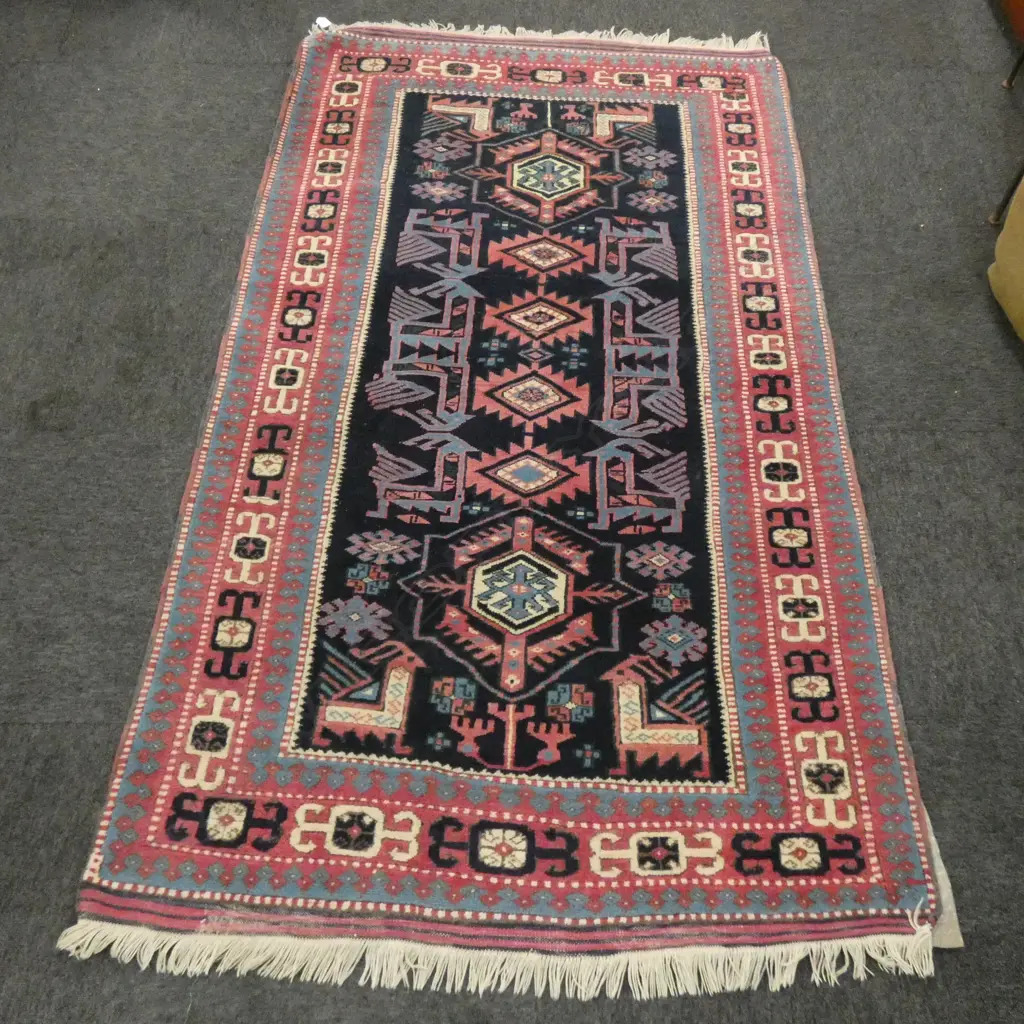 CAUCASIAN ALL WOOL HAND KNOTTED PERSIAN RUG... Image 1++