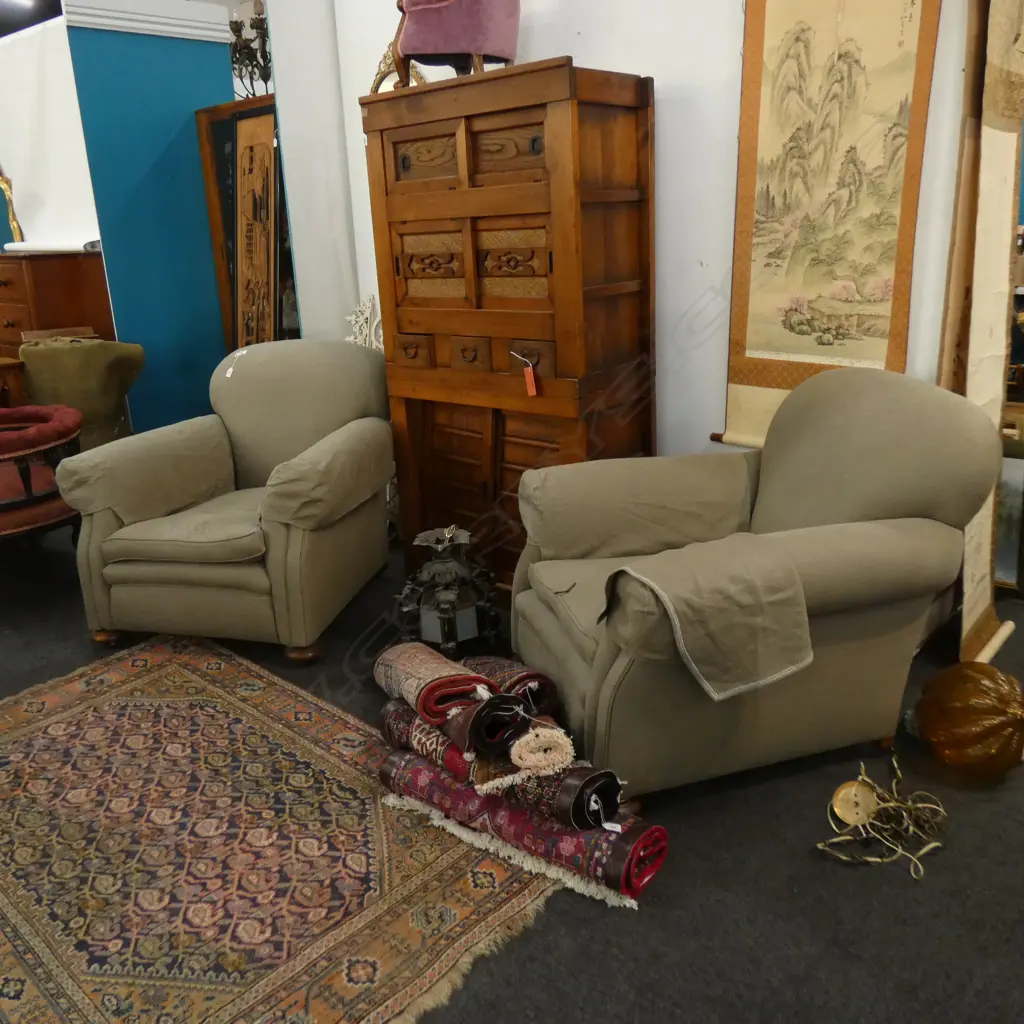 PR LINEN ARMCHAIRS...  Image 1++