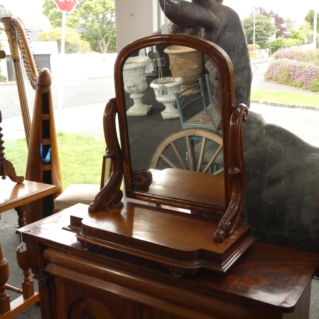 CHEST TOP SWING MIRROR VICT.         Image 1++