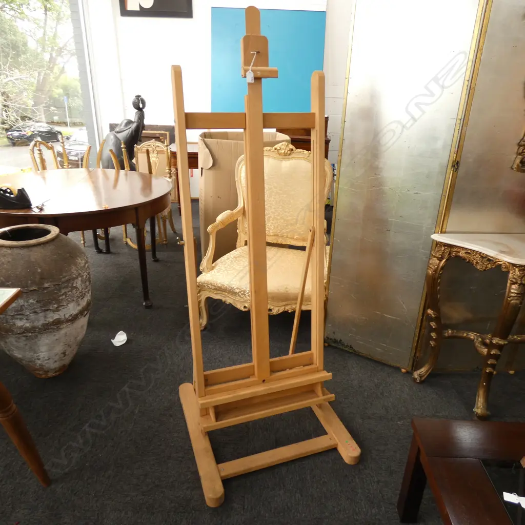 QUALITY ARTIST'S EASEL, FULL SIZE HIGHLY  ADJUSTABLE Image 1++