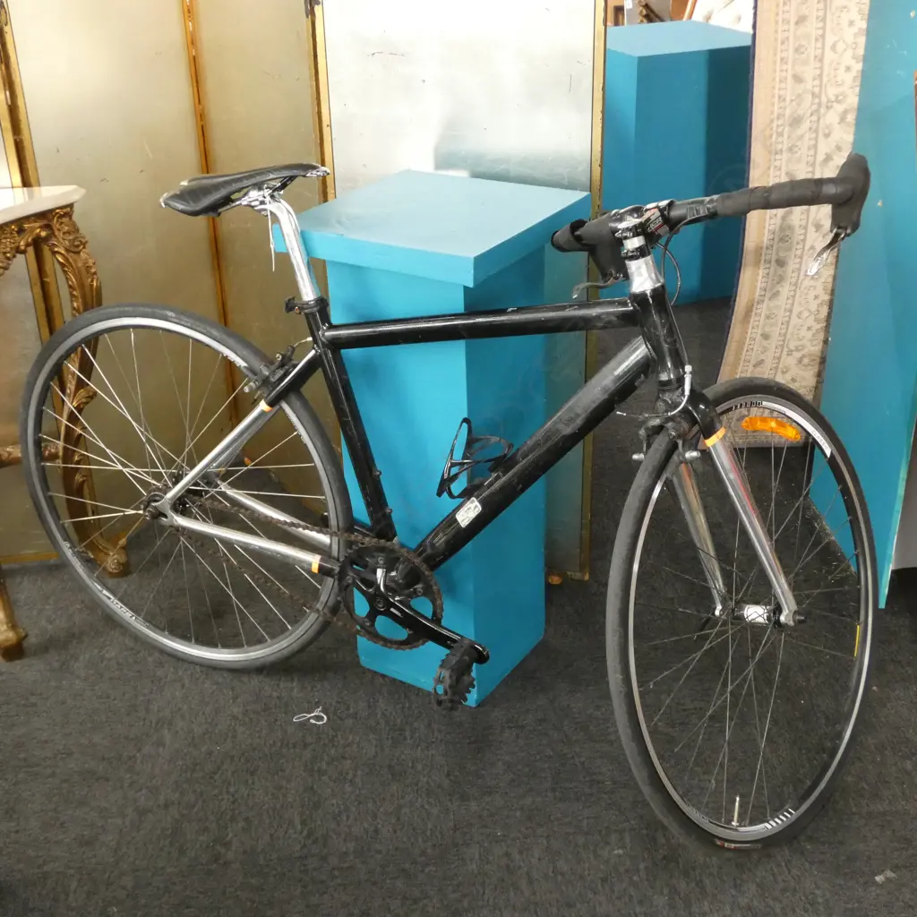 BLACK FIXIE BIKE AF... Image 1++