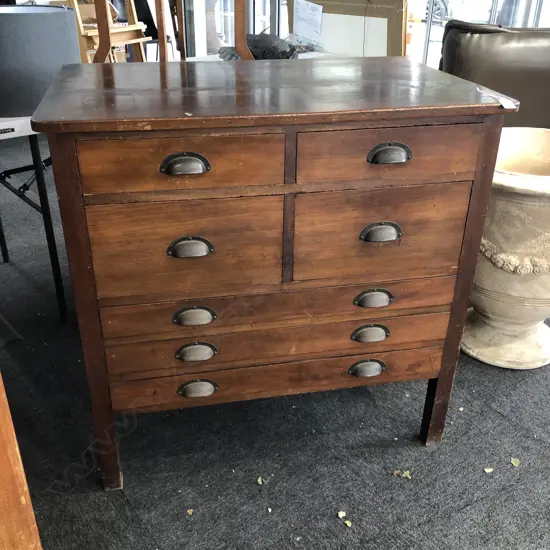 EARLY 20tHC KAURI MULTI DRAWER CHEST
