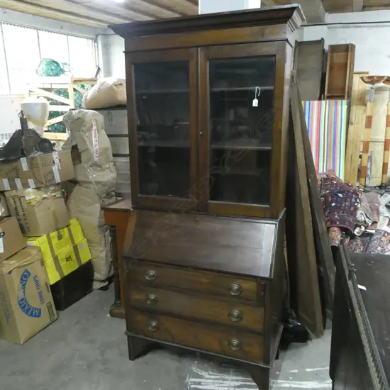 BOOKCASE SECRETAIRE