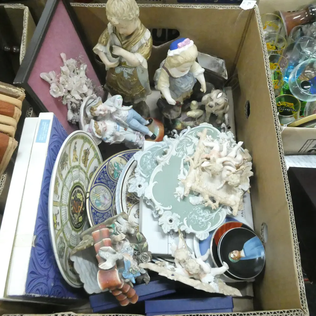 BOX LOT R/COPENHAGEN / ASST. FIGURES Image 1++