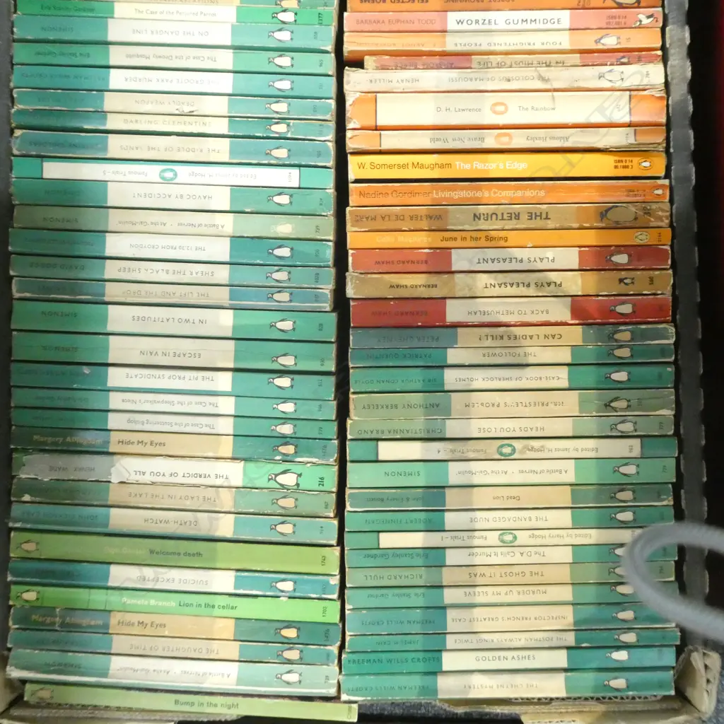 2 BOX LOTS ASST. PENGUIN BOOKS Image 1++