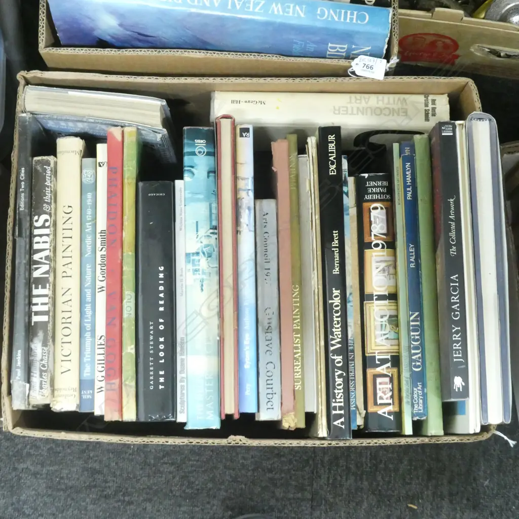 BOX LOT ASST. BOOKS; INTERNATIONAL ART  Image 1++