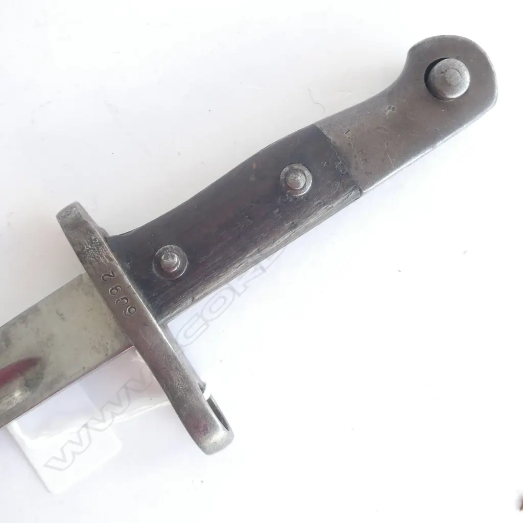 M.1935 TURKISH MAUSER BAYONET & STEEL SCABBARD, OVERALL 395mm Image 1++