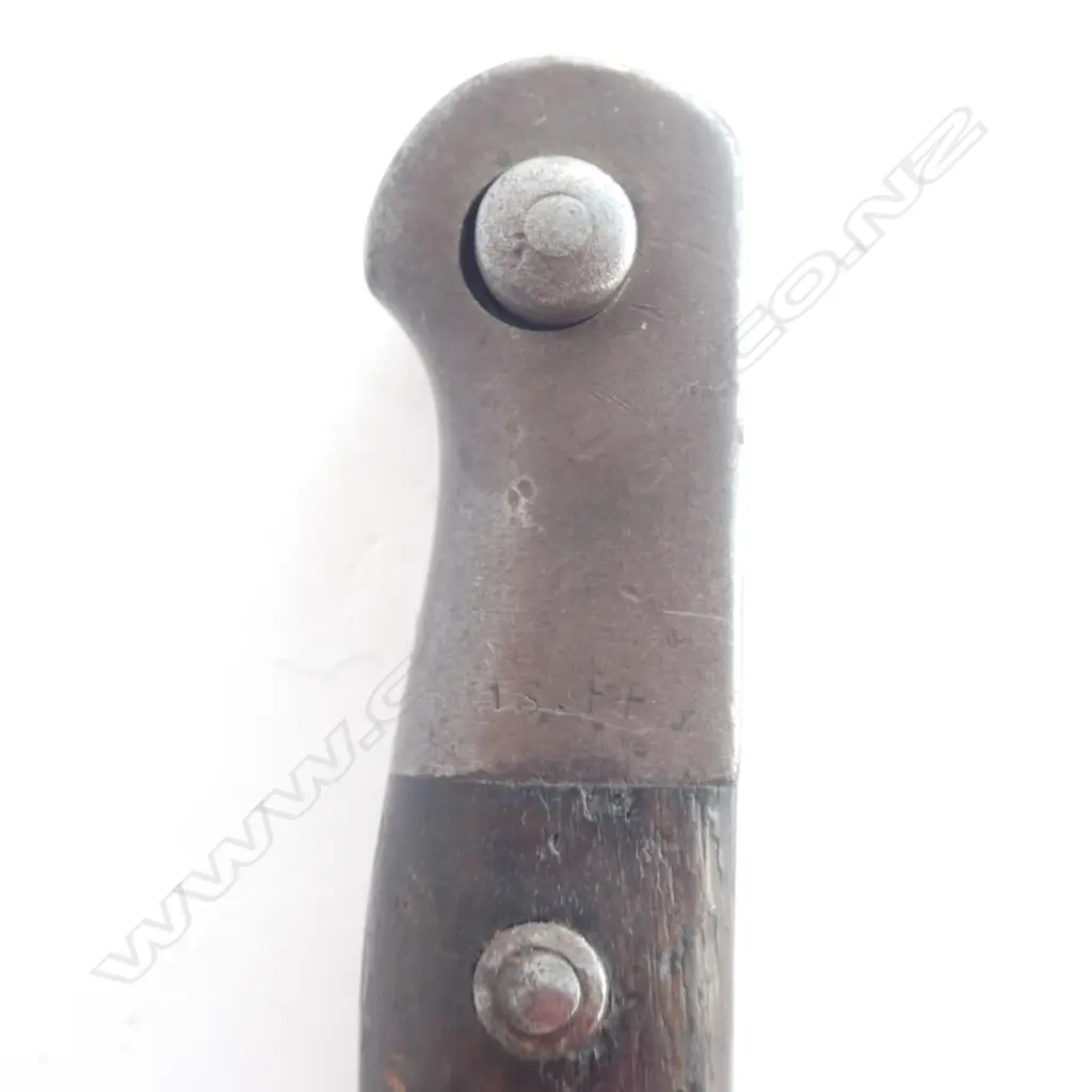 M.1935 TURKISH MAUSER BAYONET & STEEL SCABBARD, OVERALL 395mm Image 1++