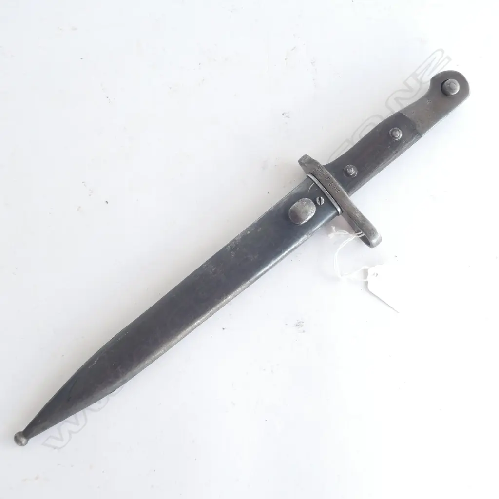 M.1935 TURKISH MAUSER BAYONET & STEEL SCABBARD, OVERALL 395mm Image 1++