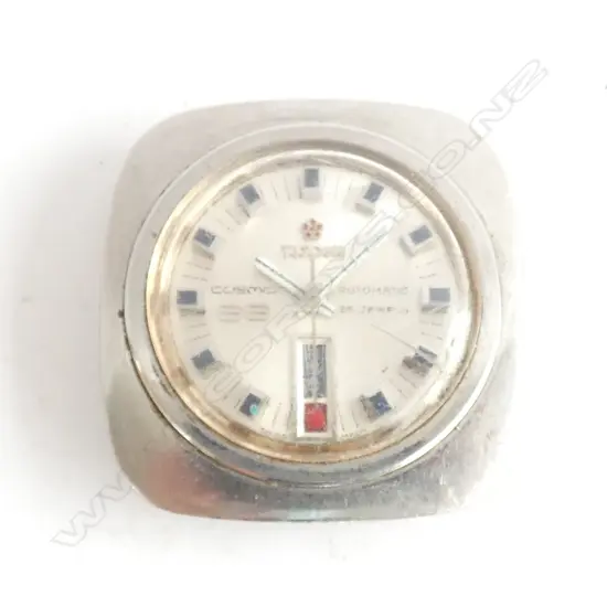 TITONI AUTO WRISTWATCH NO STRAP C 1996 SOME DAMAGE TO LENS 