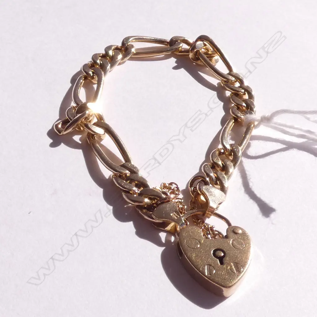 9CT GOLD BRACELET 7.23gm Image 1++