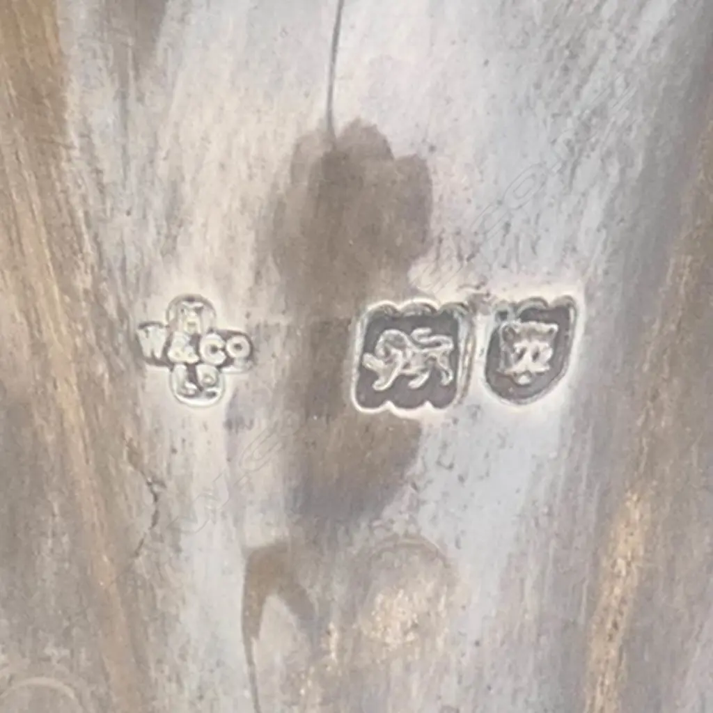 An uncommon Edwardian silver table epergne Image 1++