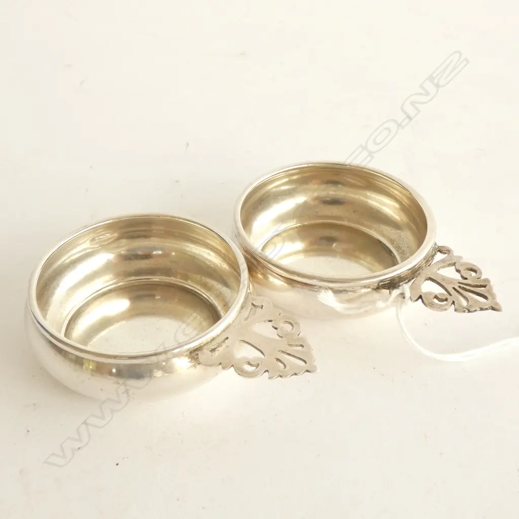 PR STG SILVER WINE TASTERS PAUL REVERE REPRODUCTION 46 GRAMS Image 1++