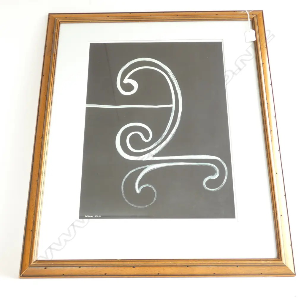 COLIN MCCAHON PRINT 'KORU NO. 2' 450x335mm Image 1++