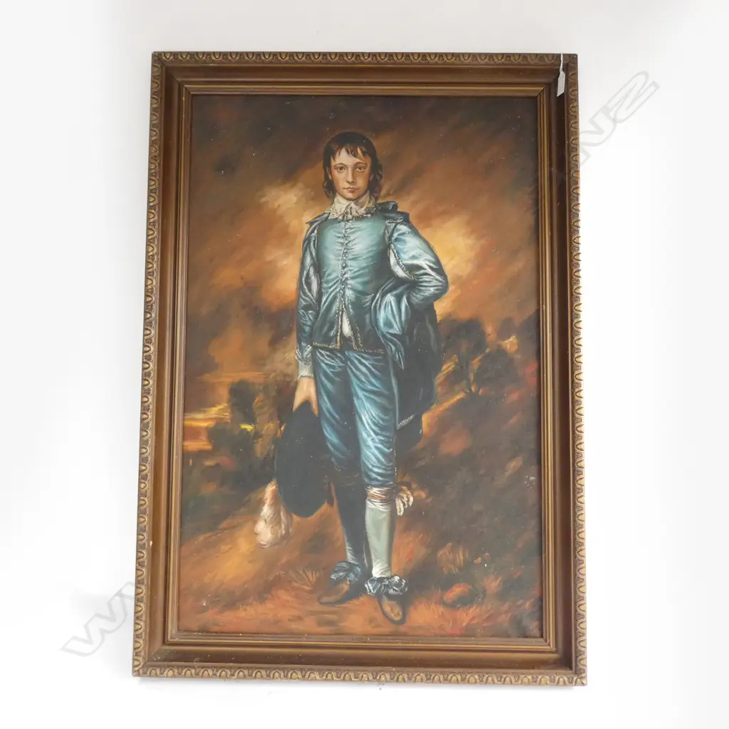 'BLUE BOY' OIL 880 X 580MM Image 1++