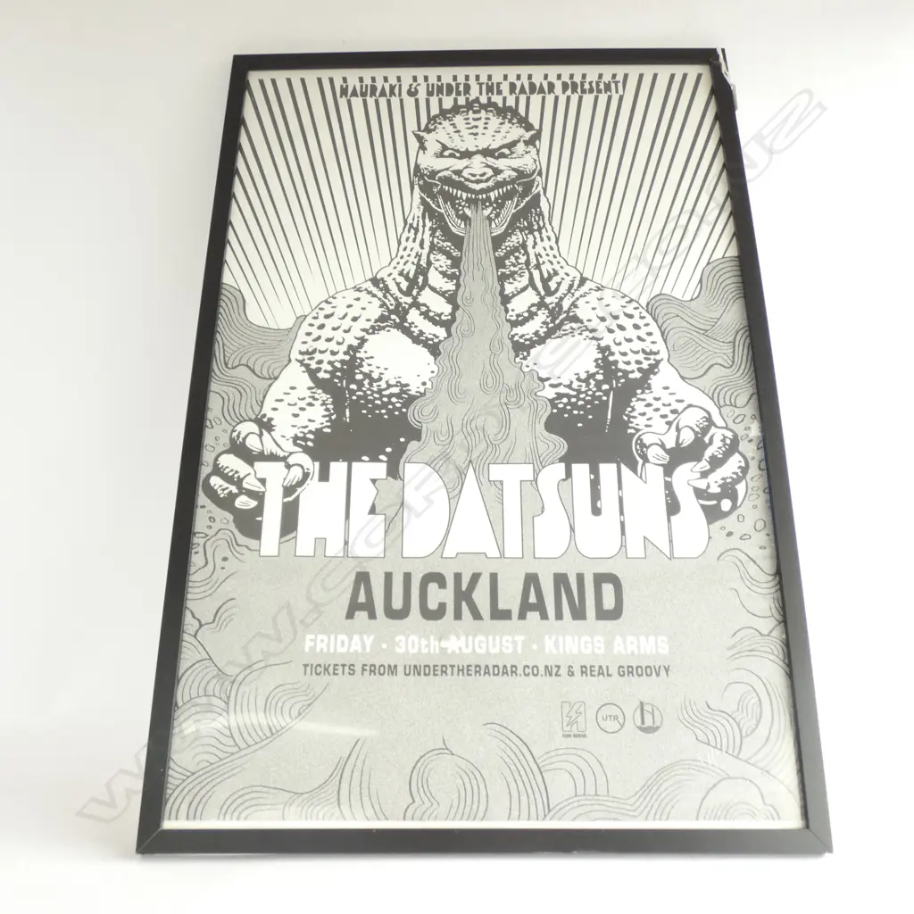 NZ MUSIC POSTER - DATSONS TOUR AUCKLAND Image 1++