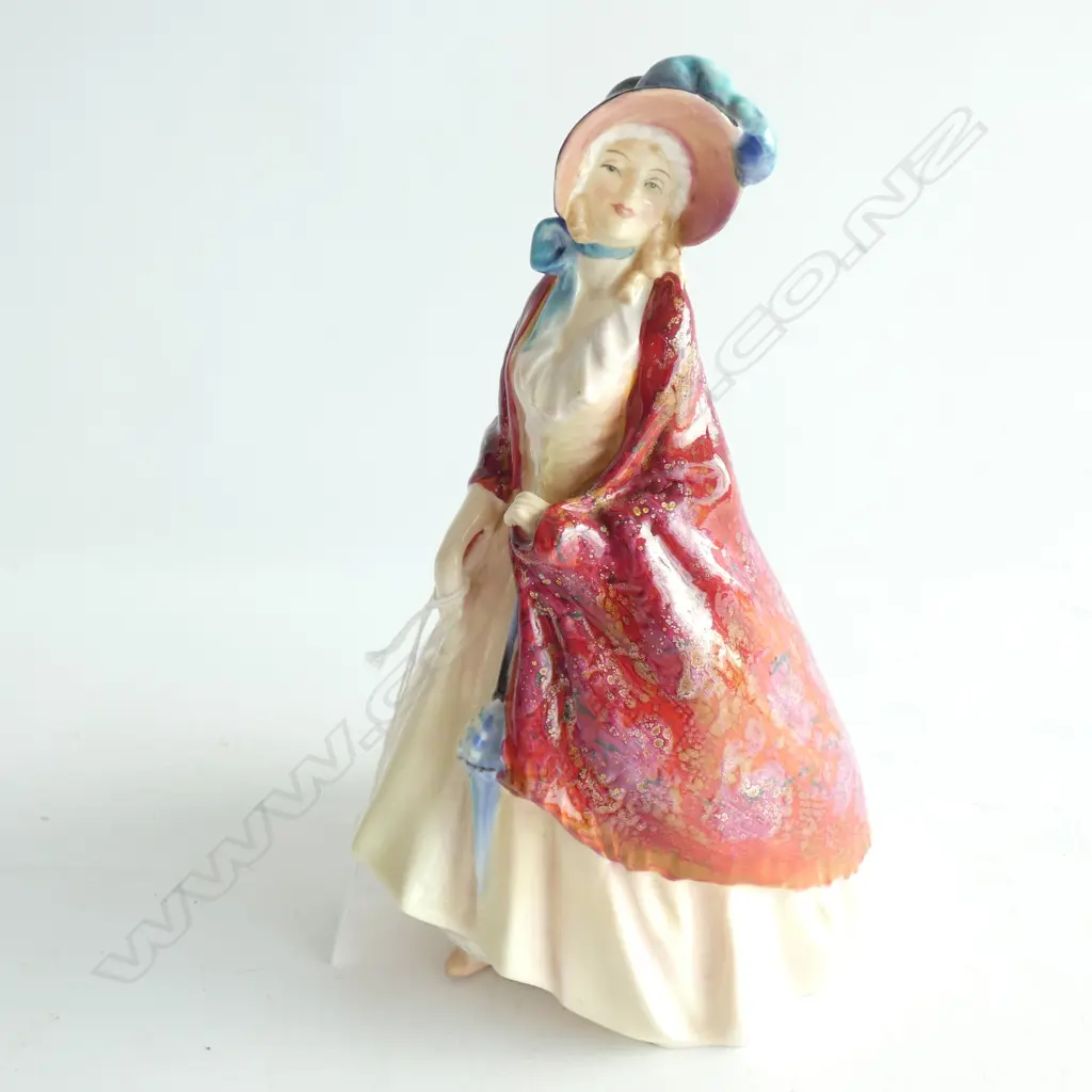 R/DOULTON FIGURINE 'PAISLEY SHAWL' H. 205MM Image 1++