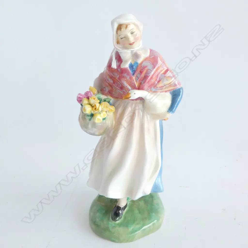R/DOULTON FIGURINE 'MARKET DAY' HN1991 H. 190mm Image 1++