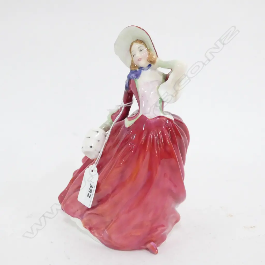 R/DOULTON FIGURE 'AUTUMN BREEZES' HN1939 H. 190mm Image 1++