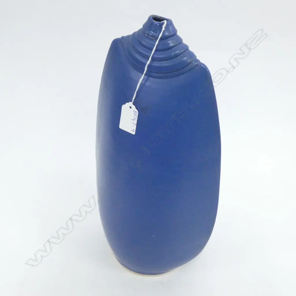 RICHARD CADNESS MODERNIST VASE H.380mm IMPRESSED MARK TO BASE Image 1++