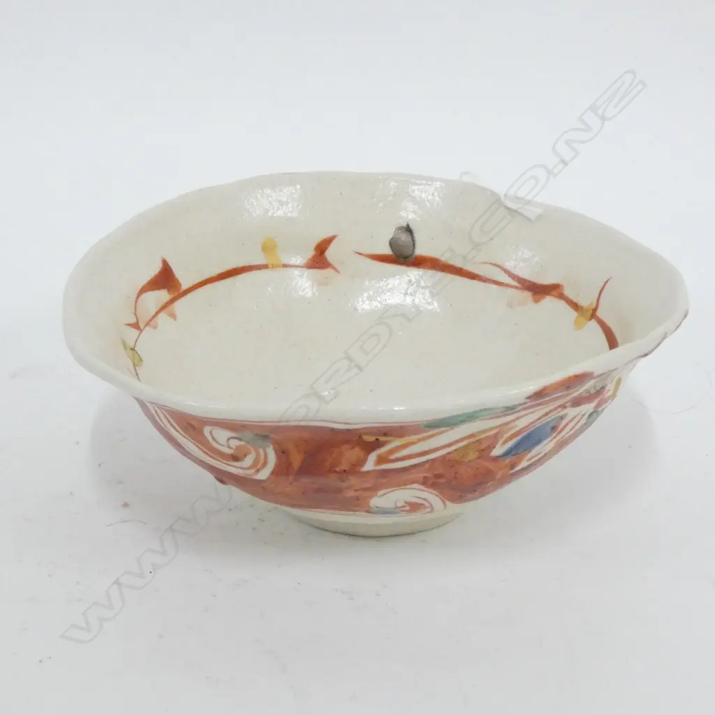 JAPANESE STUDIO POTTERY BOWL 200mm dia Image 1++