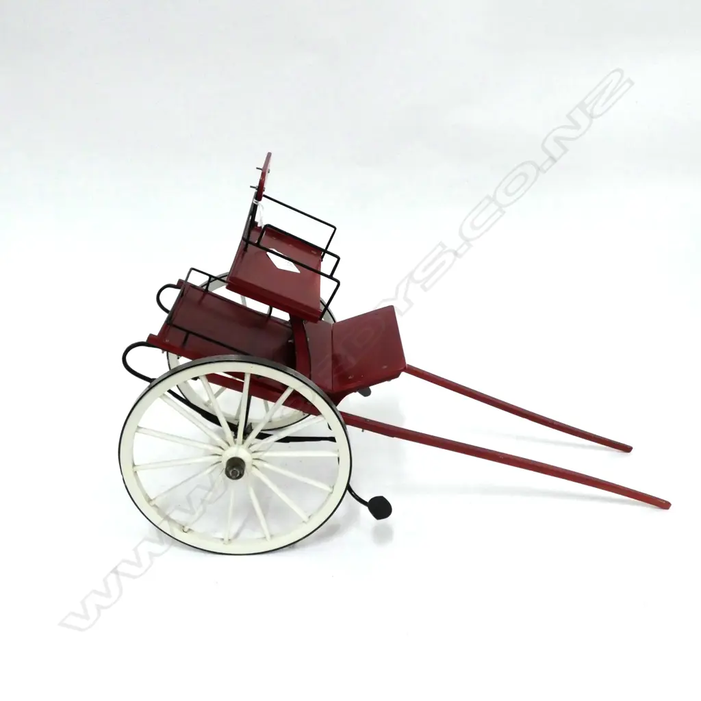 FINE HAND MADE MODEL HACKNEY CART  L.560mm Image 1++