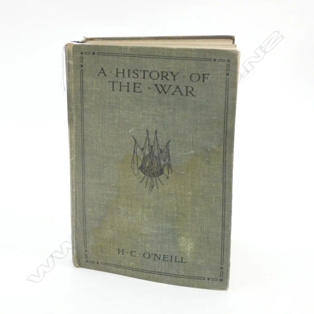 'A HISTORY OF THE WAR' BOOK C.1920 Image 1++