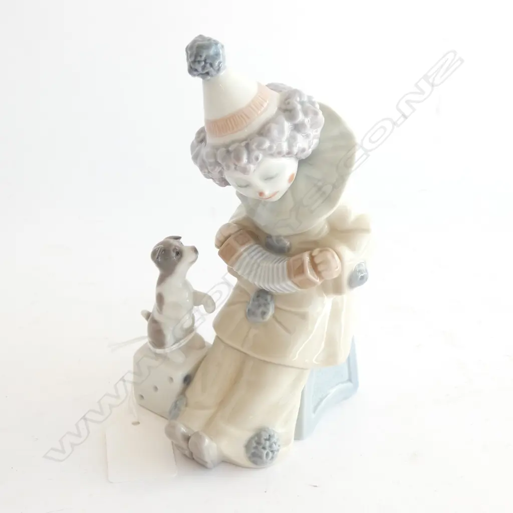 LLADRO CLOWN & DOG #5279 H.145mm Image 1++