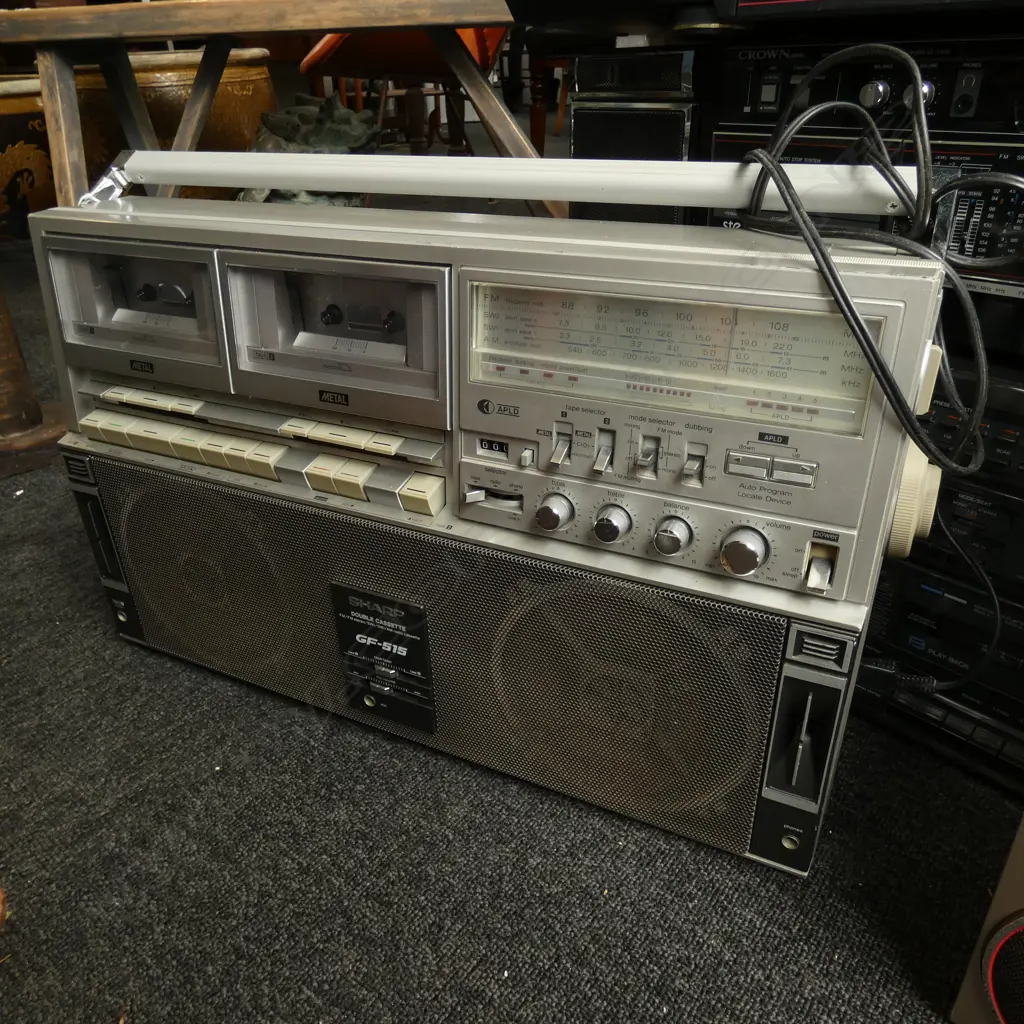 6 BOOMBOX STEREOS WORKING... Image 1++