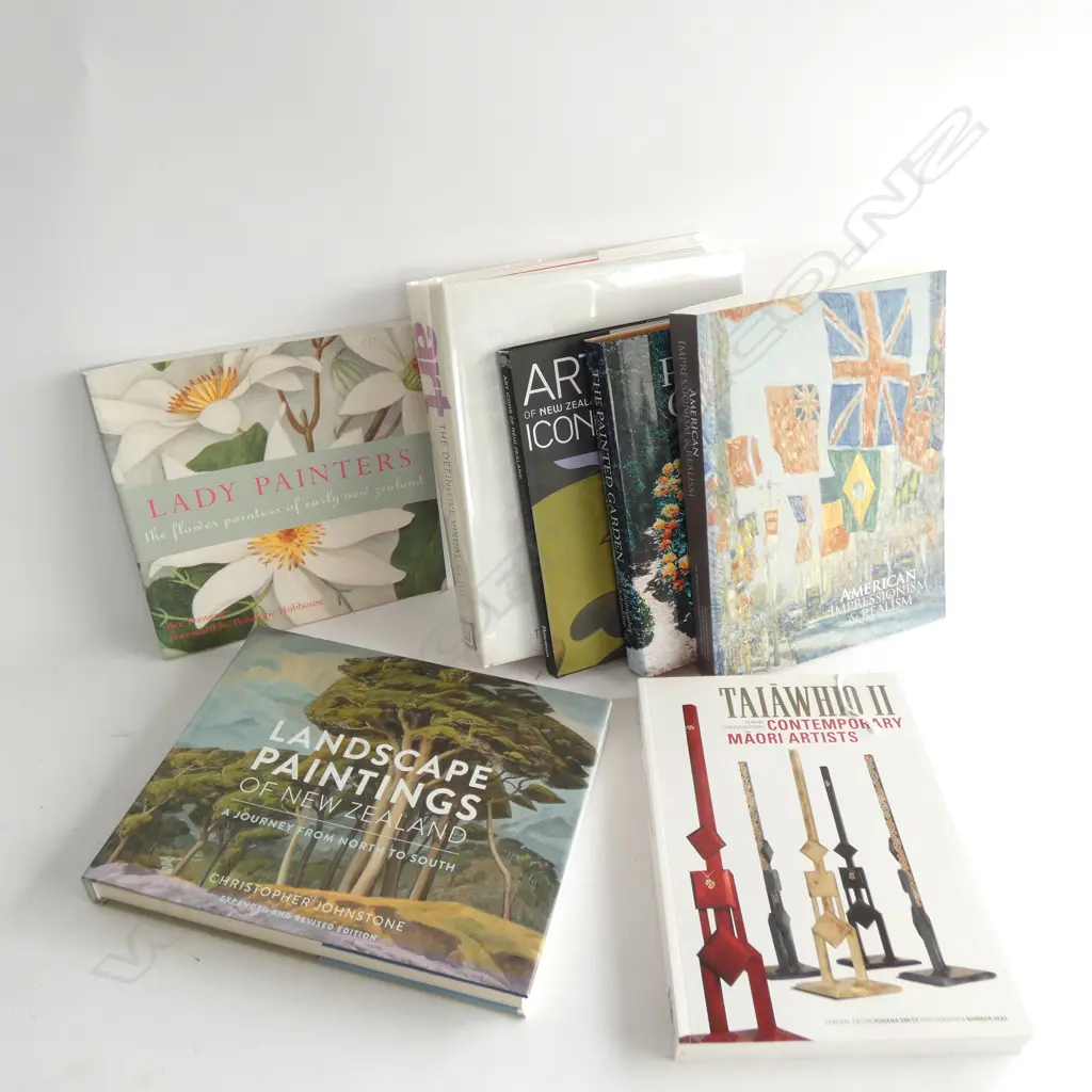 7 MOSTLY NZ ART BOOKS  Image 1++