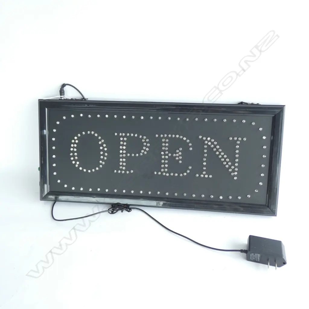 L.E.D. 'OPEN' SIGN L. 535MM Image 1++
