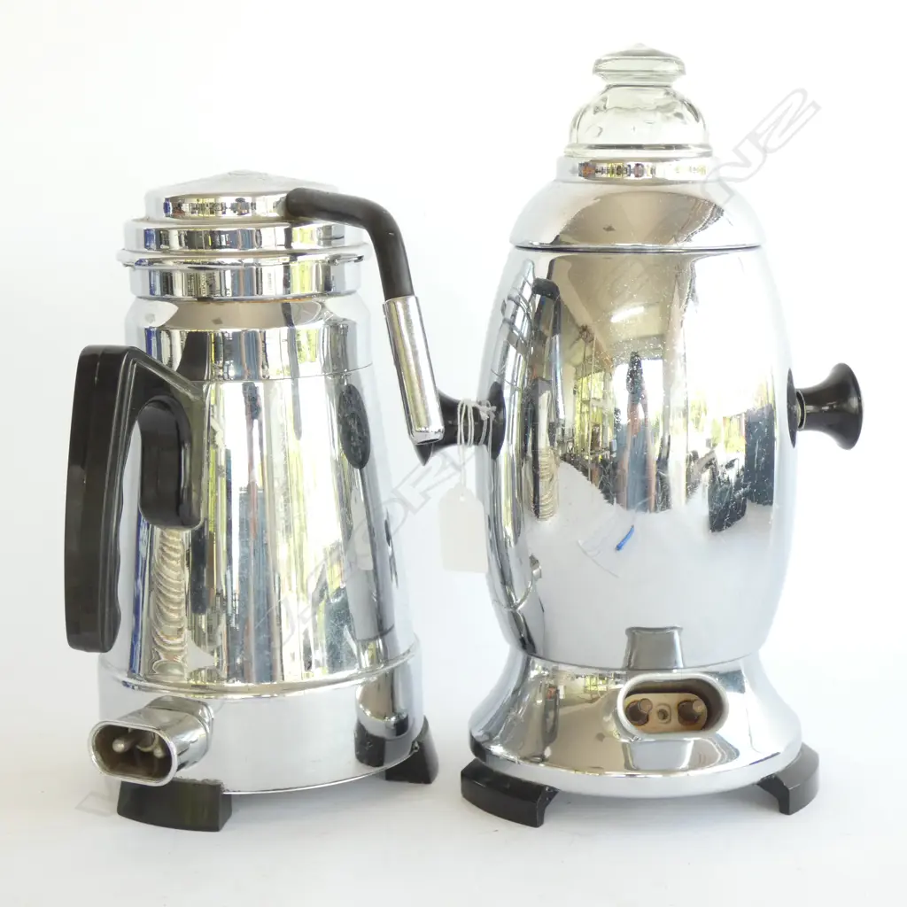 2 COFFEE MAKERS; SWISS PARADISO & QUELLUX BAYERN H.300mm Image 1++