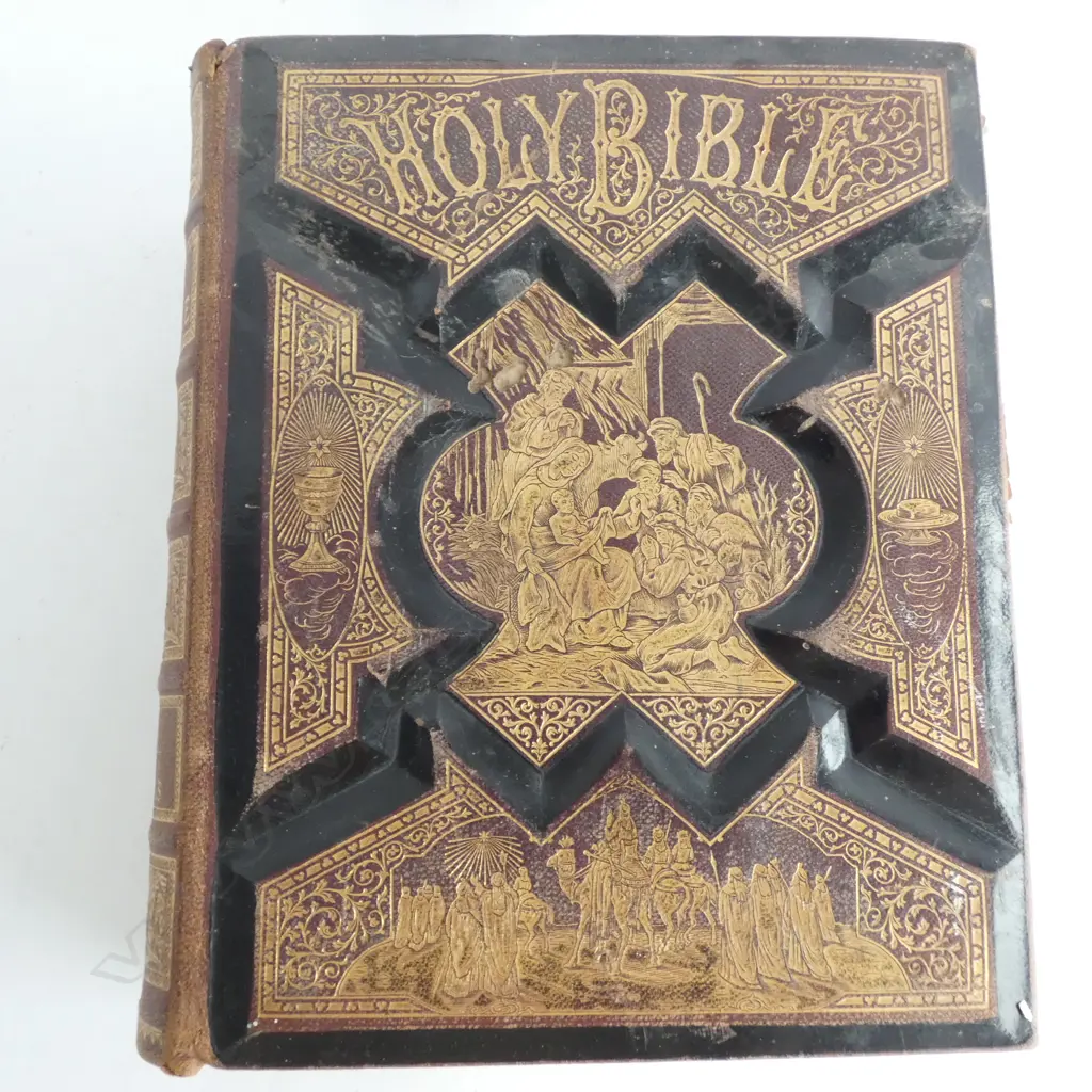 ANTIQUE BIBLE Image 1++