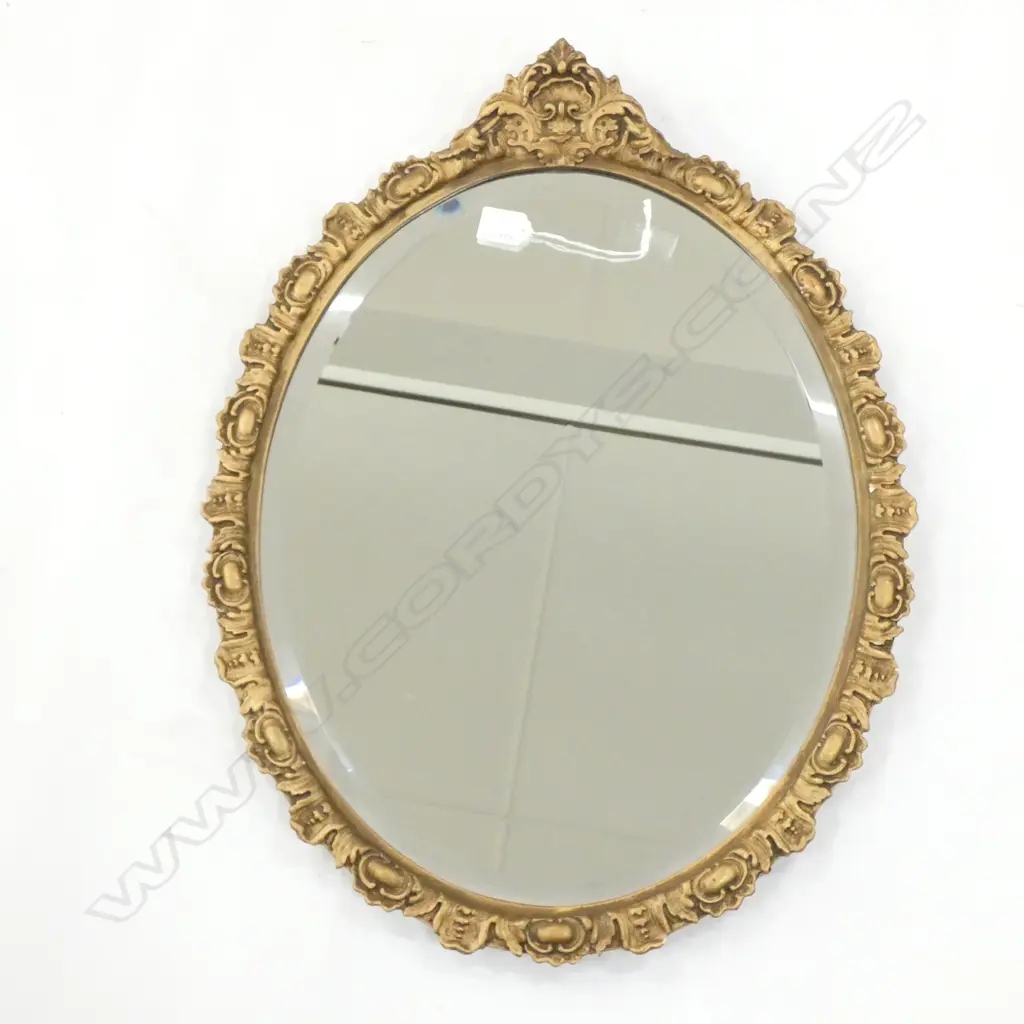 GILT FRAMED MIRROR (SOME FAULTS) 600 X 450mm Image 1++