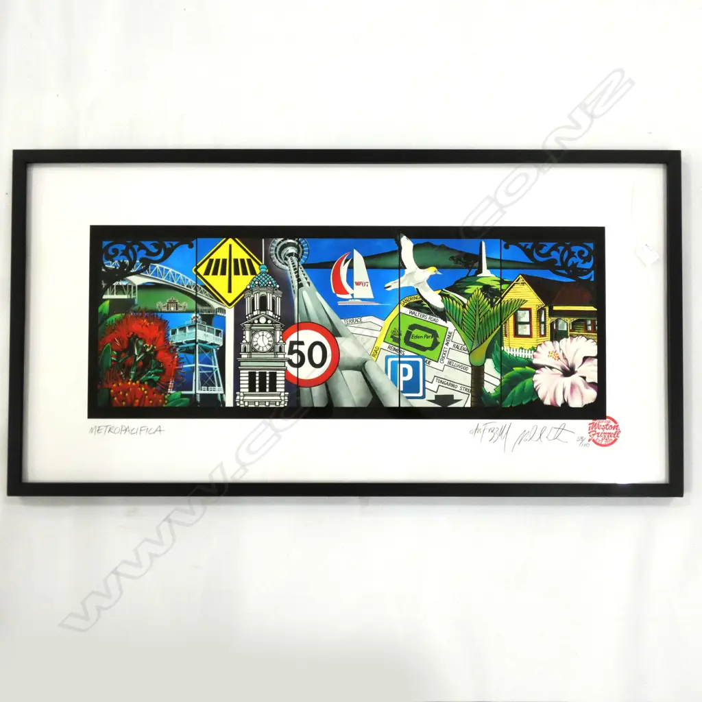 OTIS FRIZZELL 'METROPACIFICA' 38/180 PRINT 500 X 1000mm Image 1++