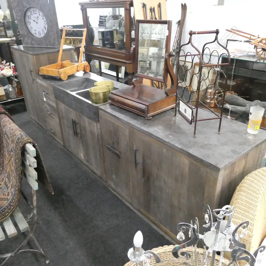 3 PART FRENCH KITCHEN... Image 1++